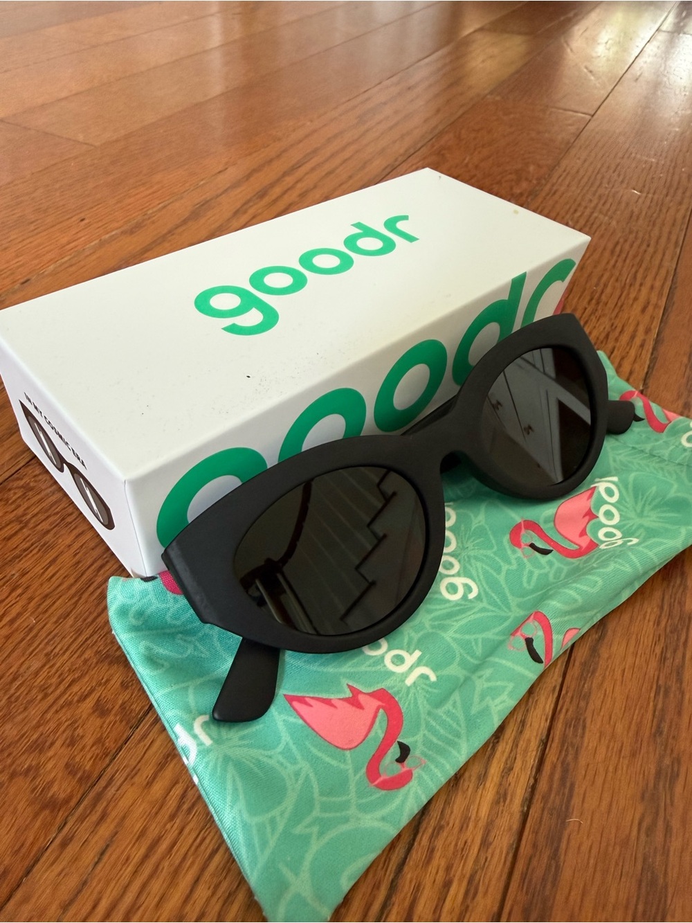 Goodr Moon G Sunglasses, Black